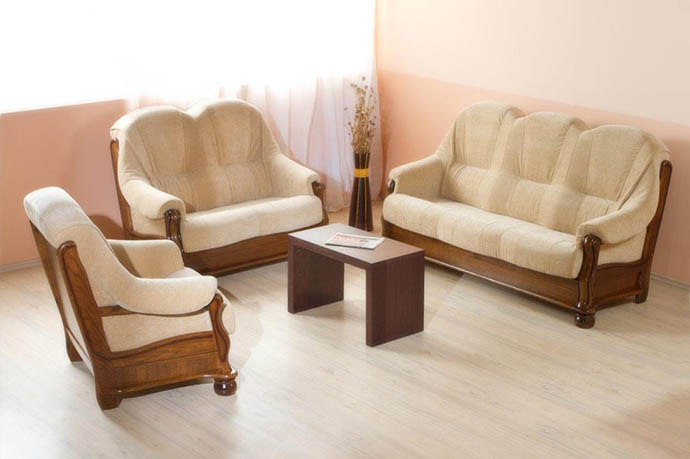 Sedežne garniture odprodaja eksponatov Emok