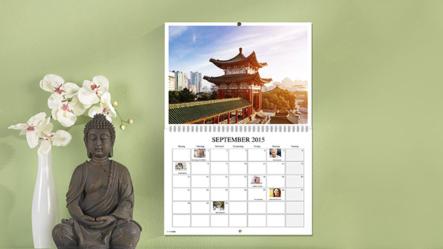 Koledar po meri Izdelava koledarja po meri