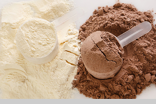Whey proteini v prahu