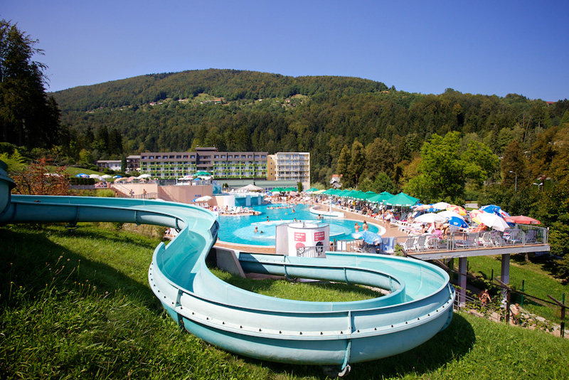 Terme za družine s tobogani