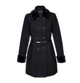 Ženski plašč Ženski zimski plašč