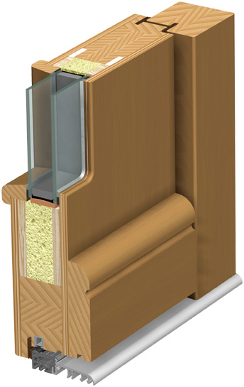 lesena okna izkušnje