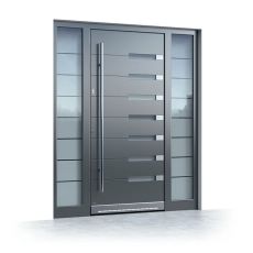 Vhodna vrata iz aluminija ali lesa izdelamo po vašem naročilu