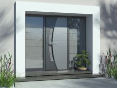 Aluminijasta vhodna vrata nikoli ne razočarajo niti najbolj zahtevnih.