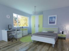 Mladinske sobe in hotelska oprema v enem salonu